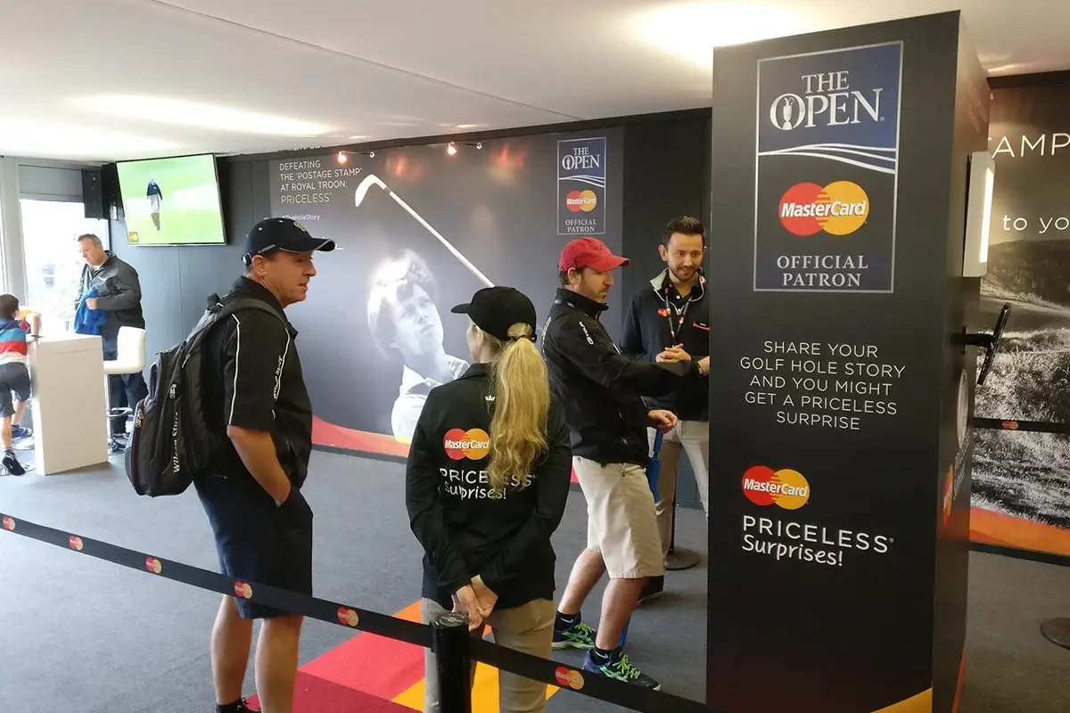 Mastercard #TheHoleStory at The Open, image 2 of 13