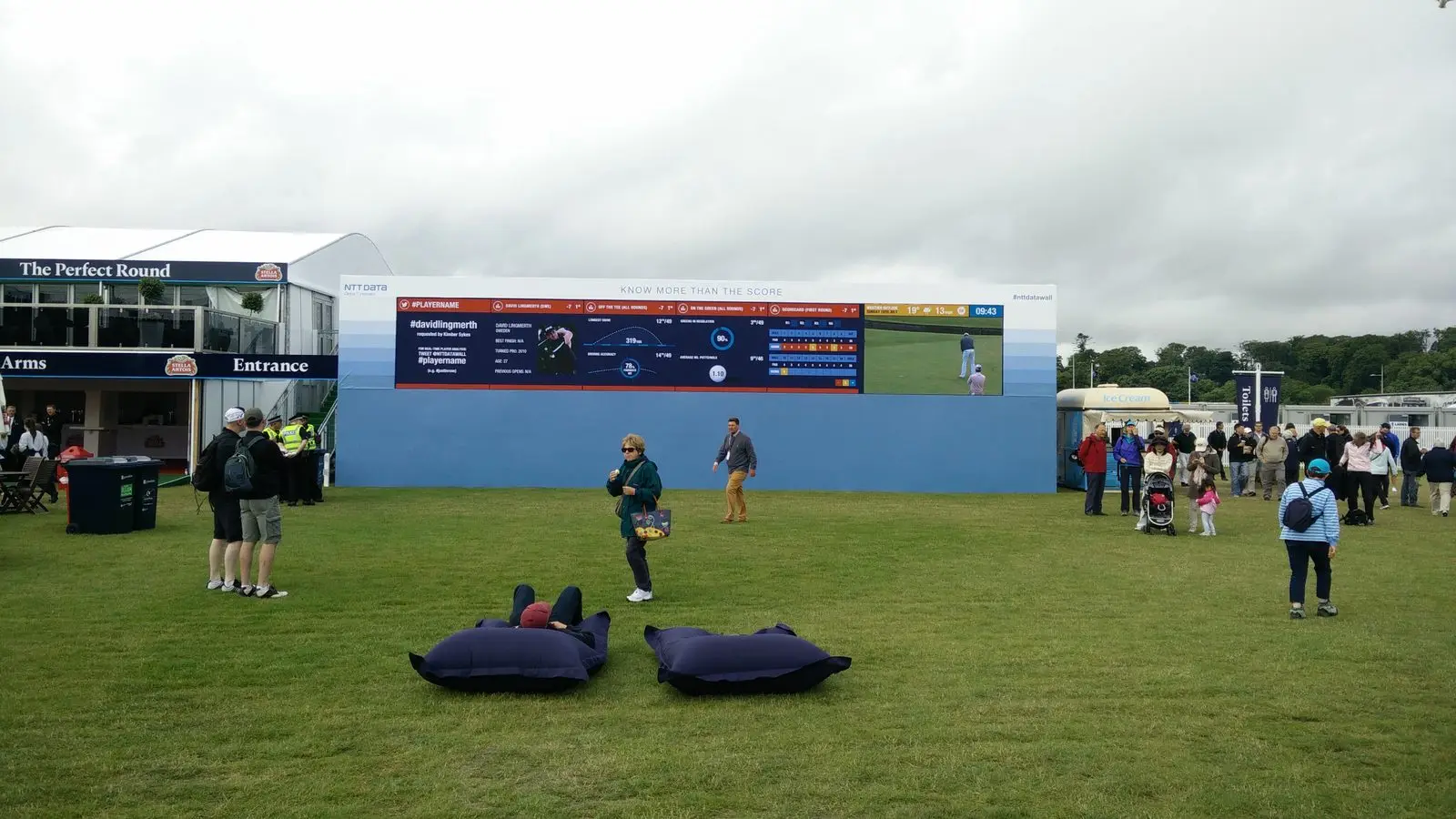 NTT DATA Datawall at The Open, image 15 of 16