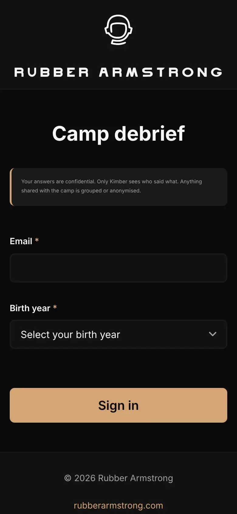 Rubber Armstrong Camp Platform, image 5 of 15
