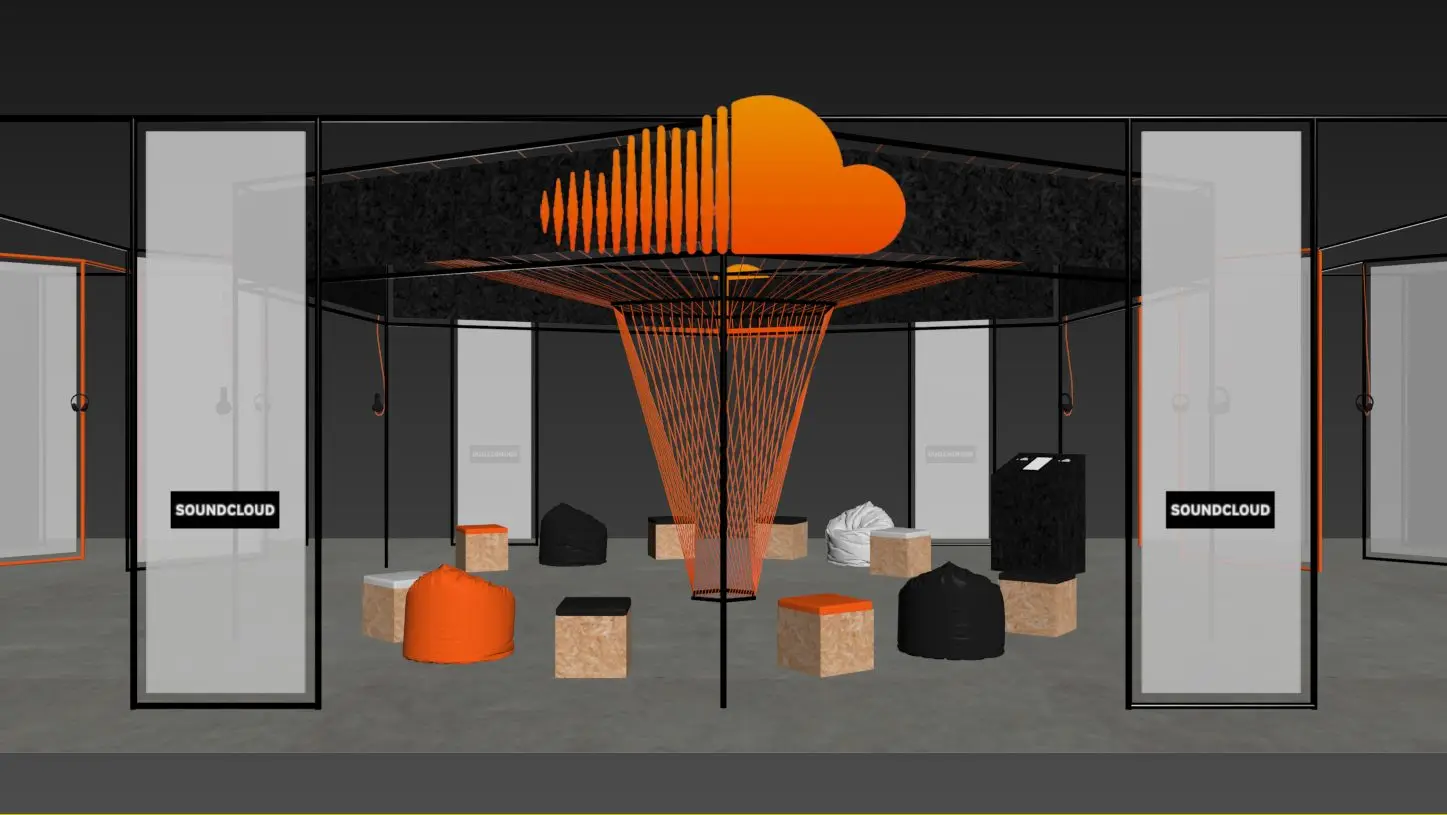 SoundCloud Web App and Stand at Amplify, image 7 of 16